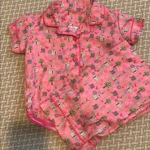 American Girl Willie Wisher Pajama Set